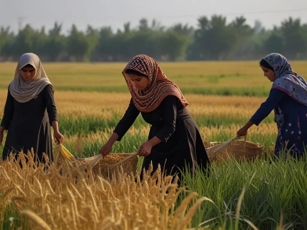 Women underpaid in agriculture, Navigating the Storm: Spotlight on issues of Pakistan's Agriculture mynestup.com