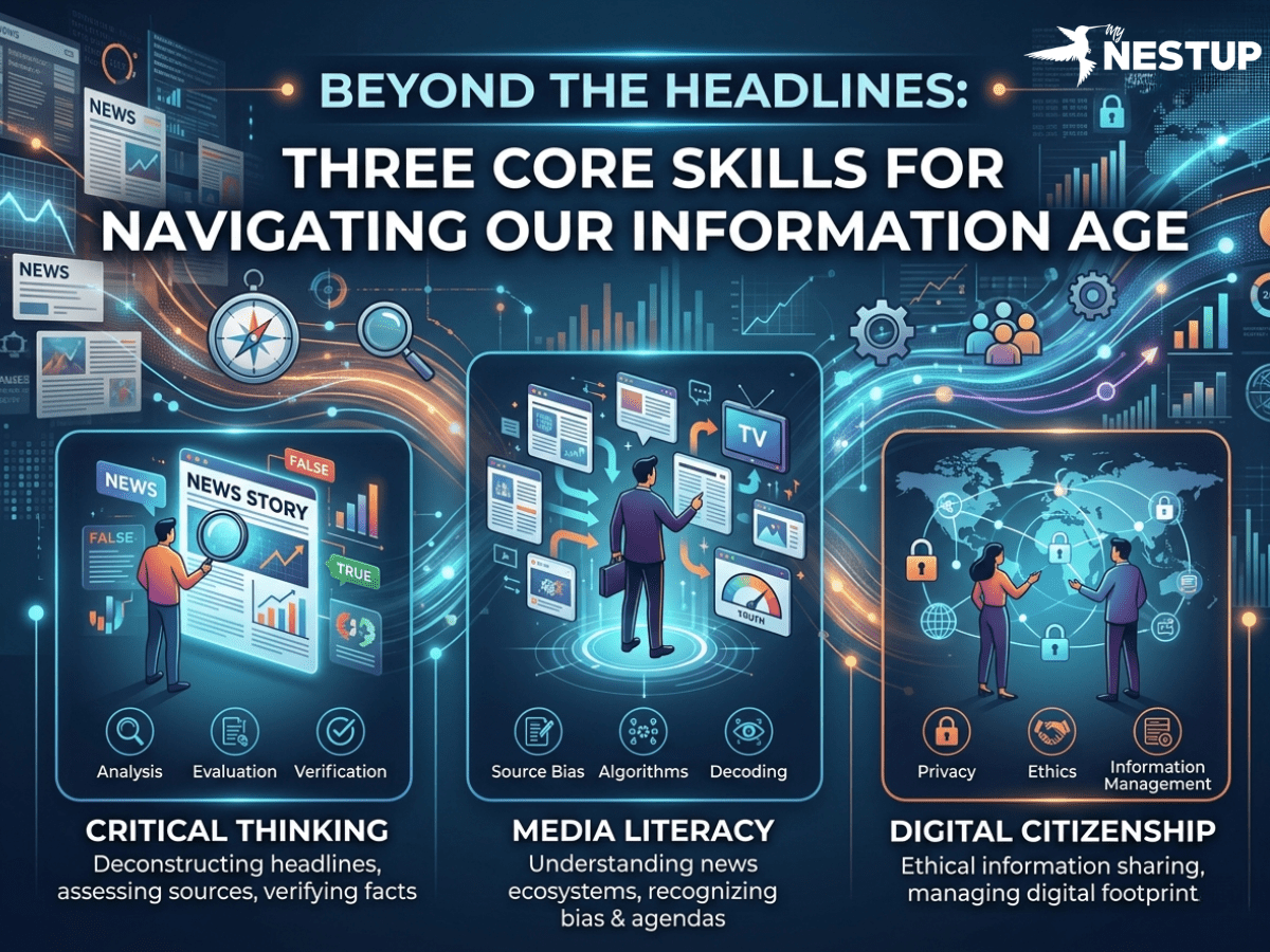 Beyond the Headlines: Three Core Skills for Navigating Our Information Age Three Core Skills for Navigating Our Information Age
