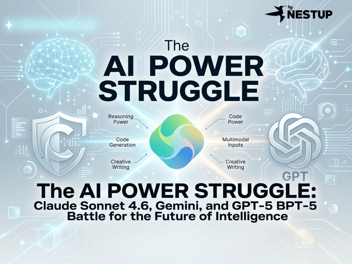 The AI Power Struggle: Claude Sonnet 4.6, Gemini, and GPT-5 Battle for the Future of Intelligence The AI Power Struggle