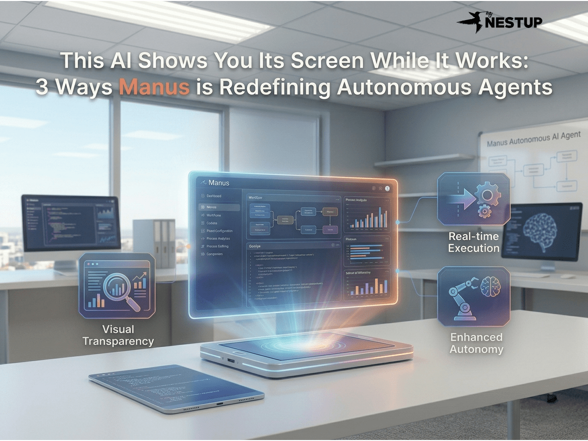 This AI Shows You Its Screen While It Works: 3 Ways Manus is Redefining Autonomous Agents This AI Shows You Its Screen While It Works