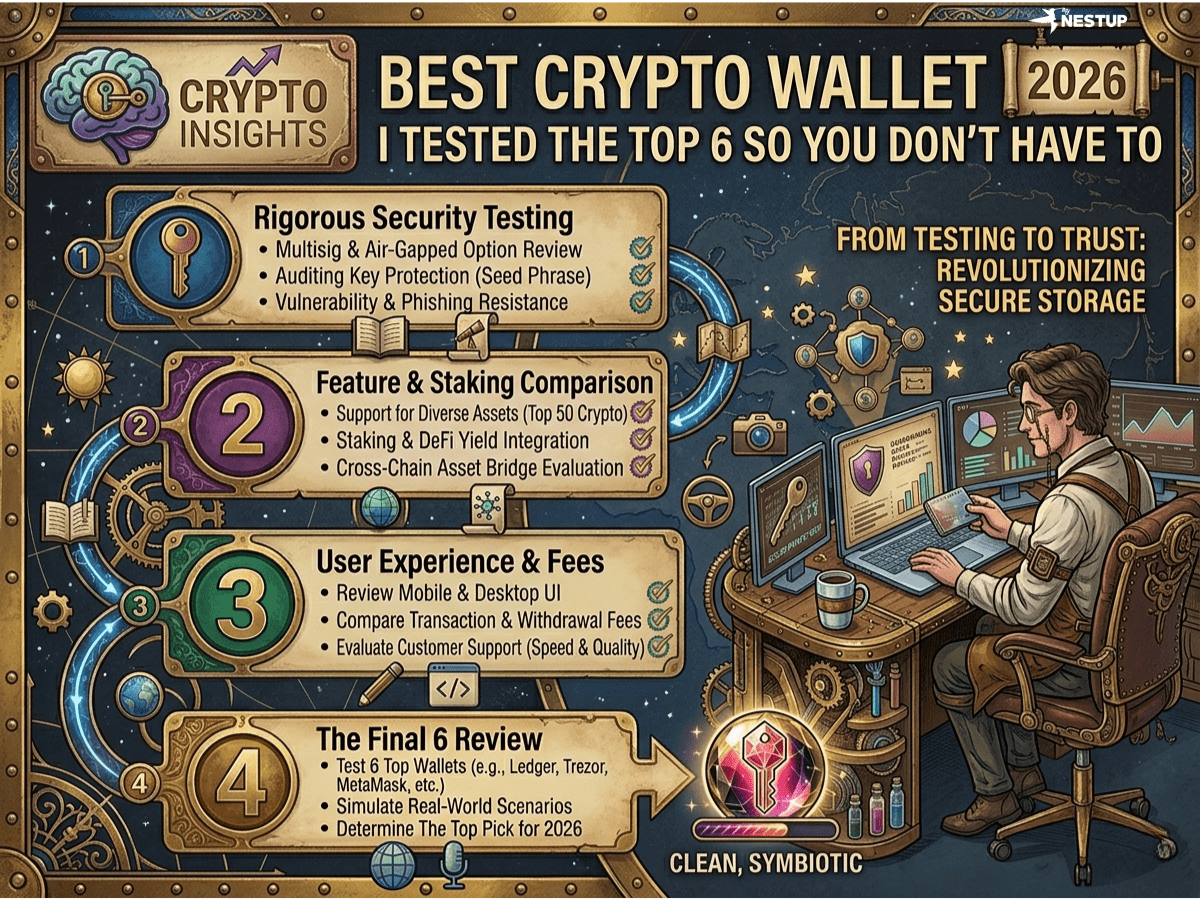 Best Crypto Wallet 2026: I Tested the Top 6 So You Don't Have To