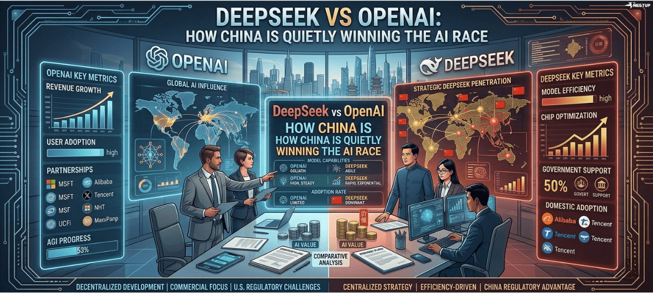 DeepSeek vs OpenAI: How China Is Quietly Winning the AI Race.