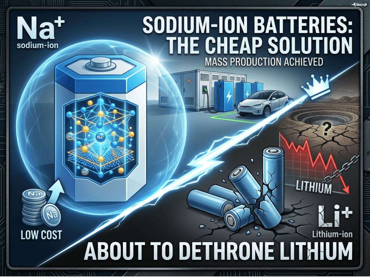Sodium-Ion Batteries: The Cheap Solution About to Dethrone Lithium Sodium-Ion Batteries: The Cheap Solution About to Dethrone Lithium
