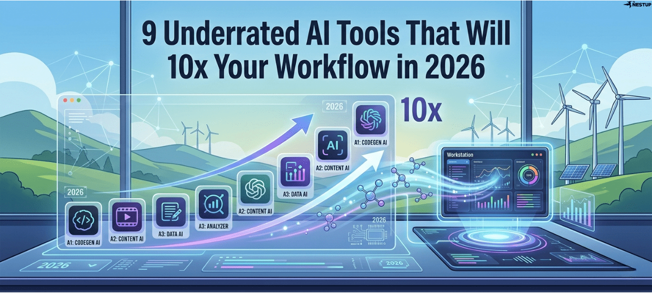 9 Underrated AI Tools That Will 10x Your Workflow in 2026
