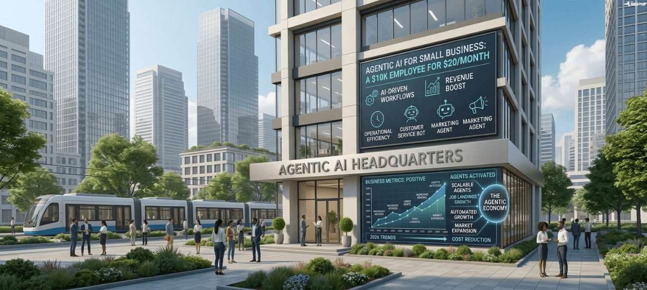 Agentic AI for Small Business: A $10K Employee for $20/Month