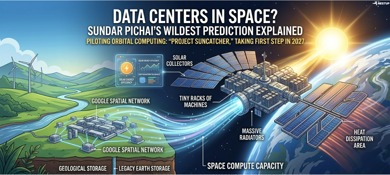Data Centers in Space? Sundar Pichai's Wildest Prediction Explained