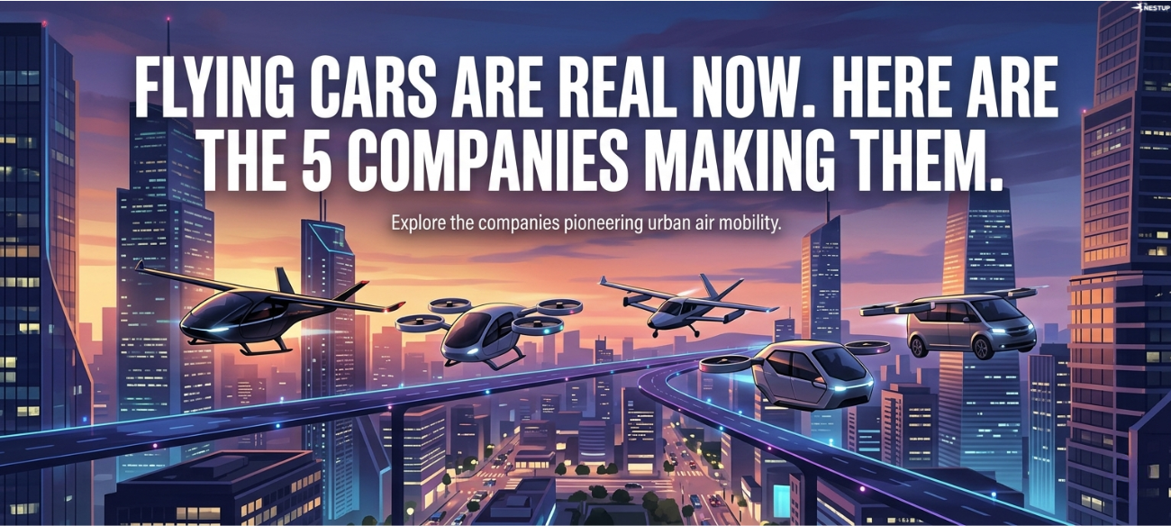 Flying Cars Are Real Now. Here Are the 5 Companies Making Them.