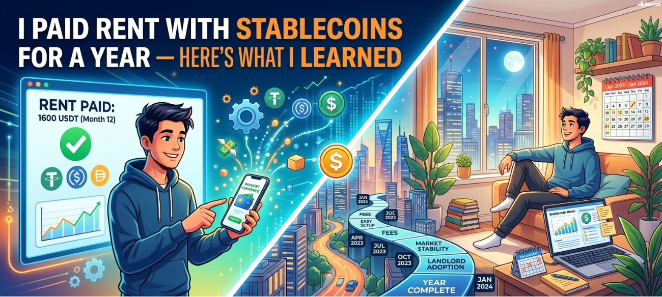 I Paid Rent With Stablecoins for a Year Here's What I Learned