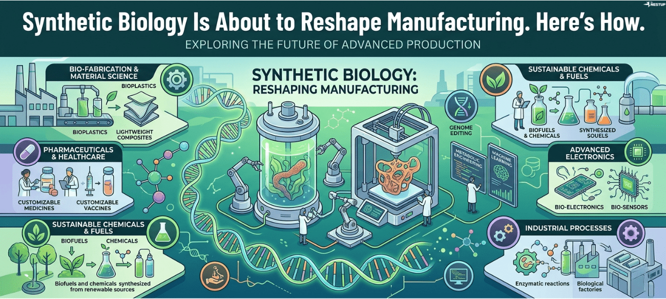 Synthetic Biology Is About to Reshape Manufacturing. Here's How.