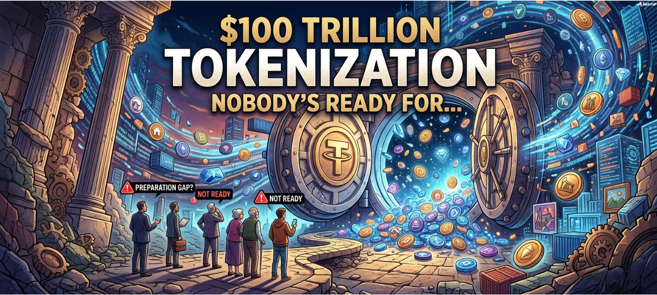 The $100 Trillion Tokenization Opportunity Nobody’s Ready For
