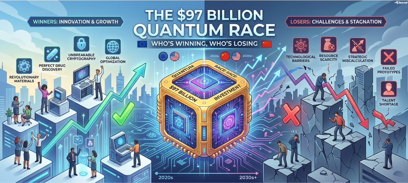 The $97 Billion Quantum Race: Who's Winning, Who's Losing