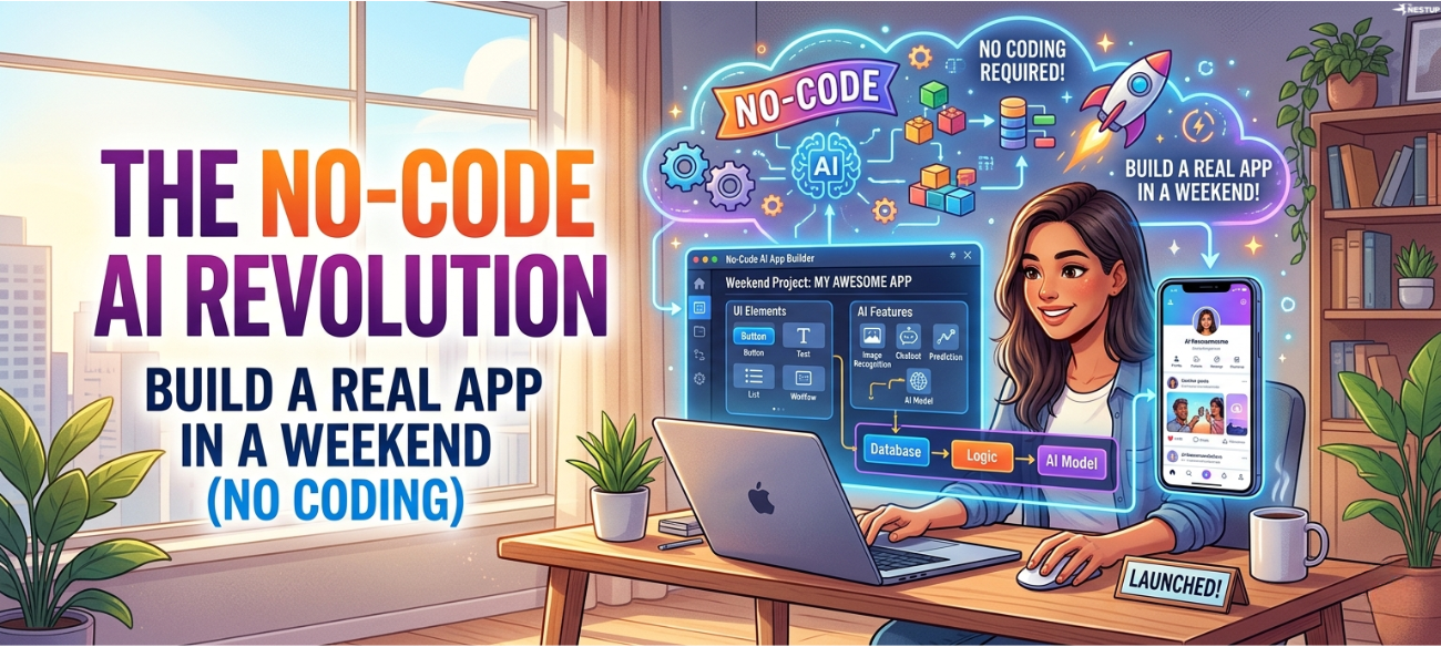 The No-Code AI Revolution: Build a Real App in a Weekend (No Coding)