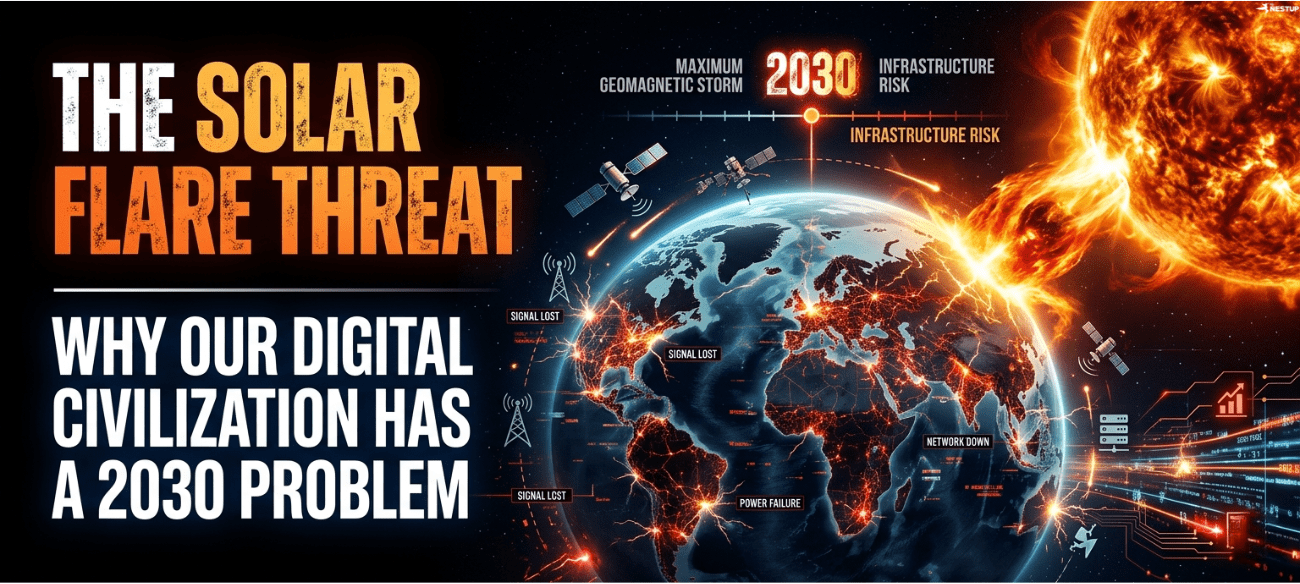 The Solar Flare Threat: Why Our Digital Civilization Has a 2030 Problem.
