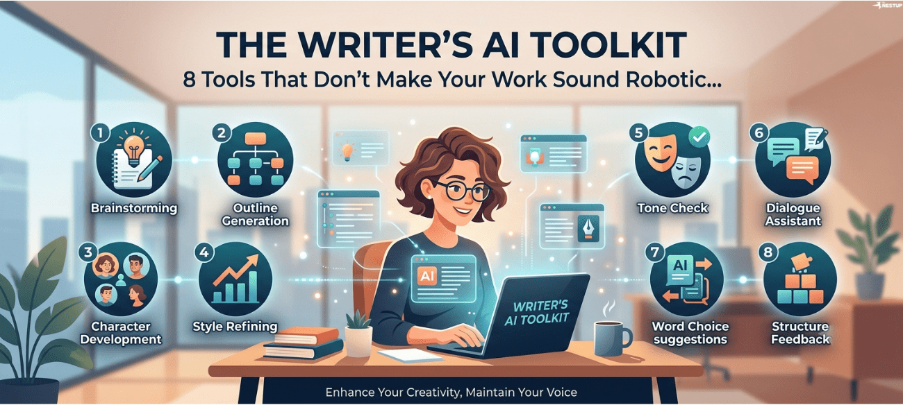 The Writer's AI Toolkit: 8 Tools That Don't Make Your Work Sound Robotic.