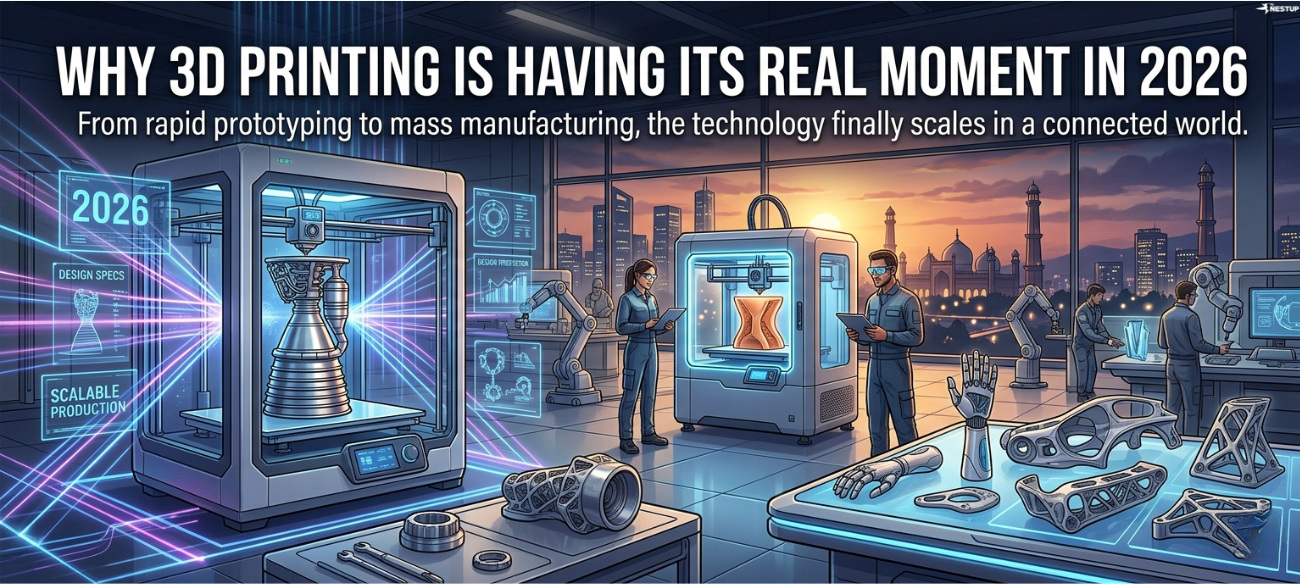 Why 3D Printing Is Having Its Real Moment in 2026.