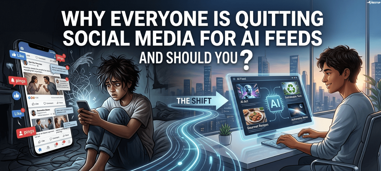 Why Everyone Is Quitting Social Media for AI Feeds (And Should You?) Why Everyone Is Quitting Social Media for AI Feeds (And Should You?)