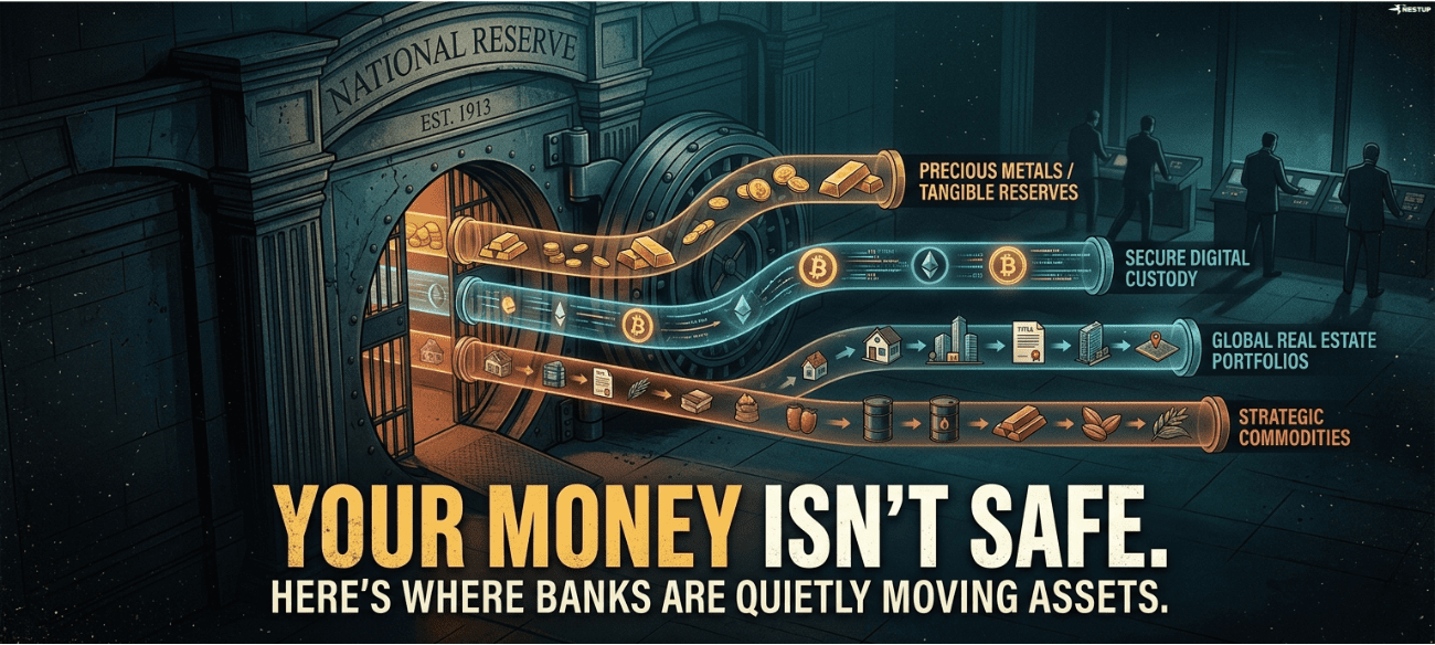 Your Money Isn't Safe. Here's Where Banks Are Quietly Moving Assets.