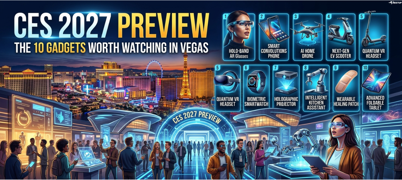 CES 2027 Preview: The 10 Gadgets Worth Watching in Vegas.