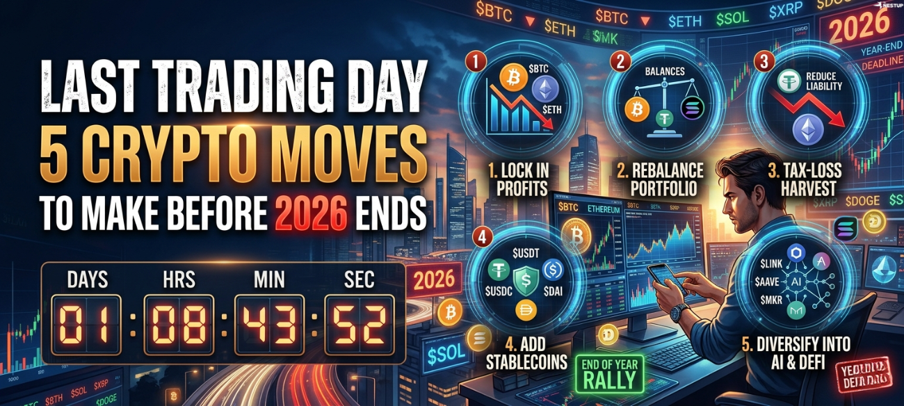 Last Trading Day: 5 Crypto Moves to Make Before 2026 Ends.