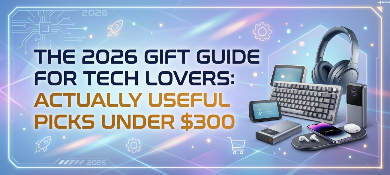 The 2026 Gift Guide for Tech Lovers: Actually Useful Picks Under $300.