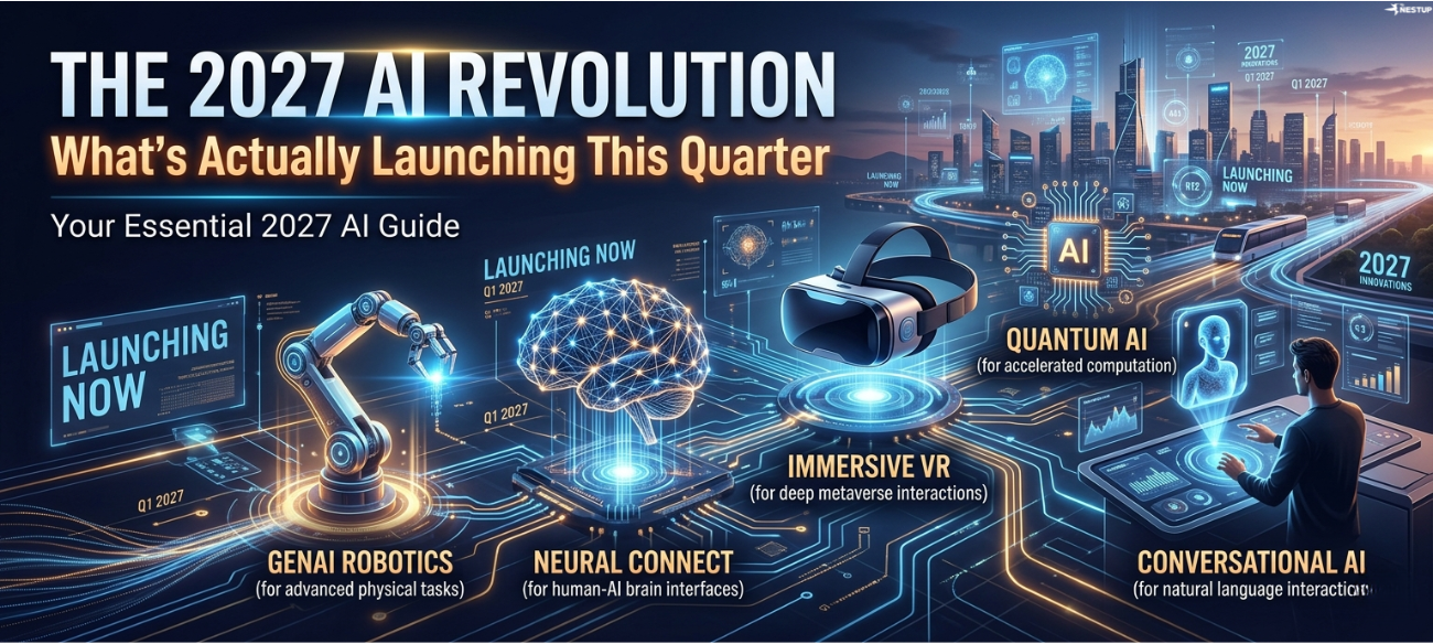 The 2027 AI Revolution: What's Actually Launching This Quarter.