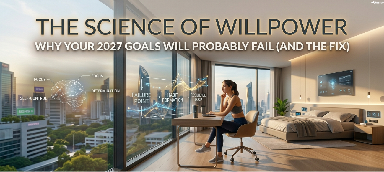 The Science of Willpower: Why Your 2027 Goals Will Probably Fail (And the Fix).