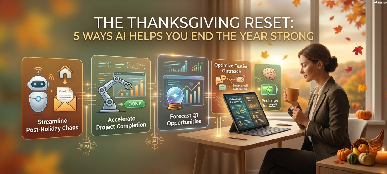 The Thanksgiving Reset: 5 Ways AI Helps You End the Year Strong.